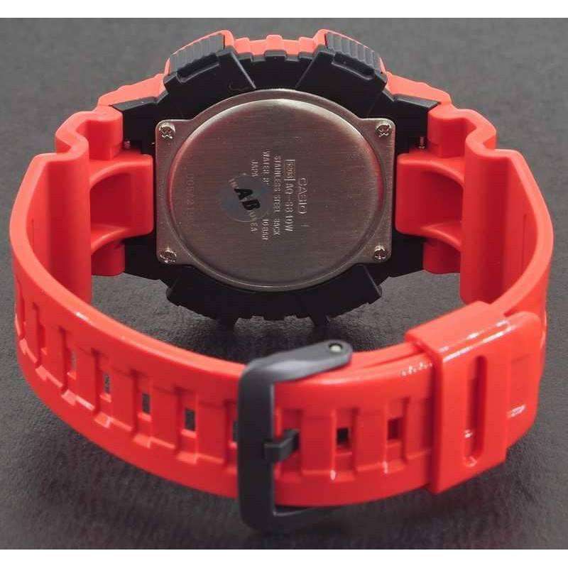 Casio AQ-S810WC-4A Red Solar Powered Watch For Men-Watch Portal Philippines