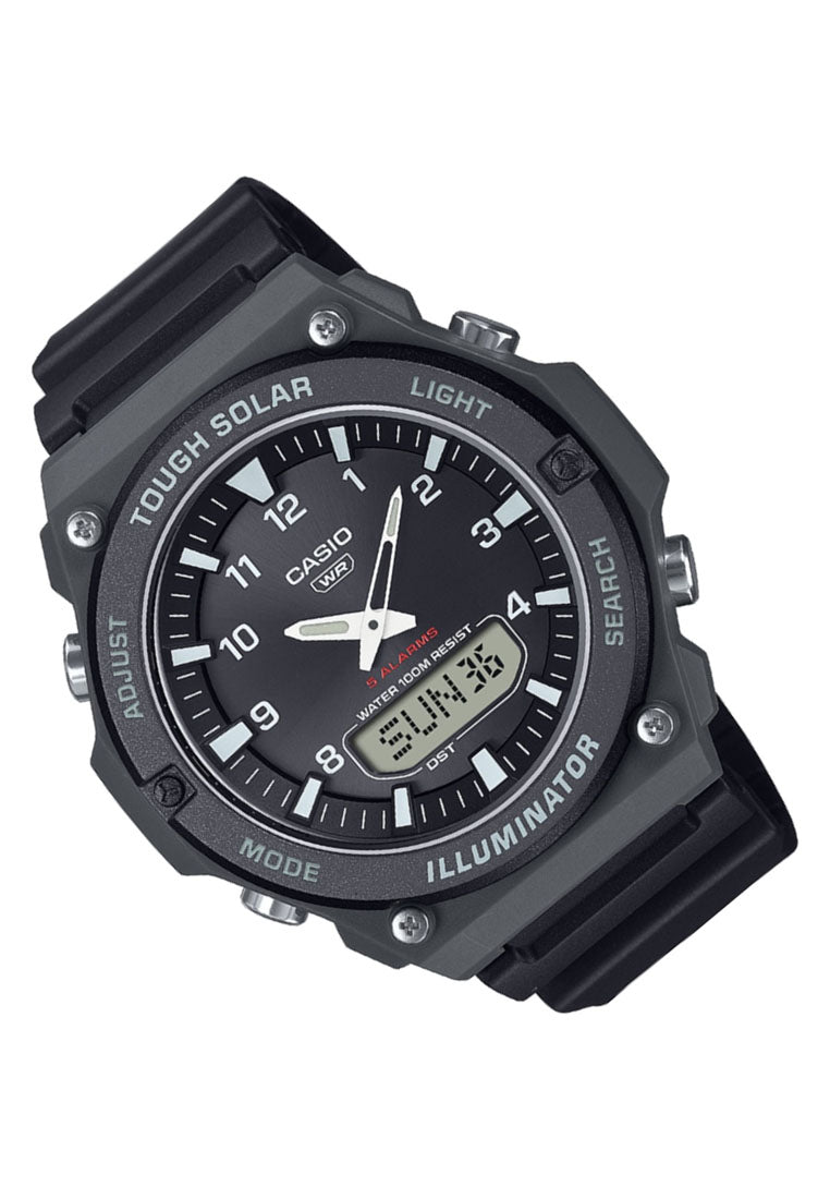 Casio AQ-S820W-1A Digital Analog Rubber Strap Solar Watch For Men-Watch Portal Philippines