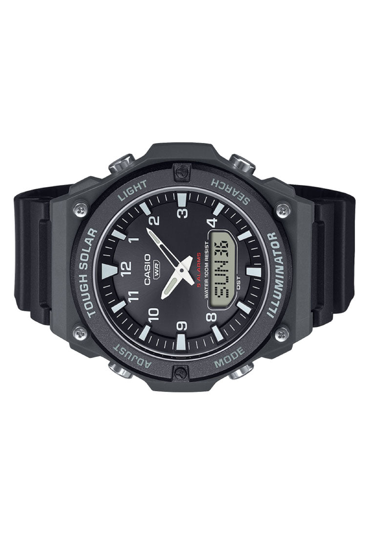 Casio AQ-S820W-1A Digital Analog Rubber Strap Solar Watch For Men-Watch Portal Philippines