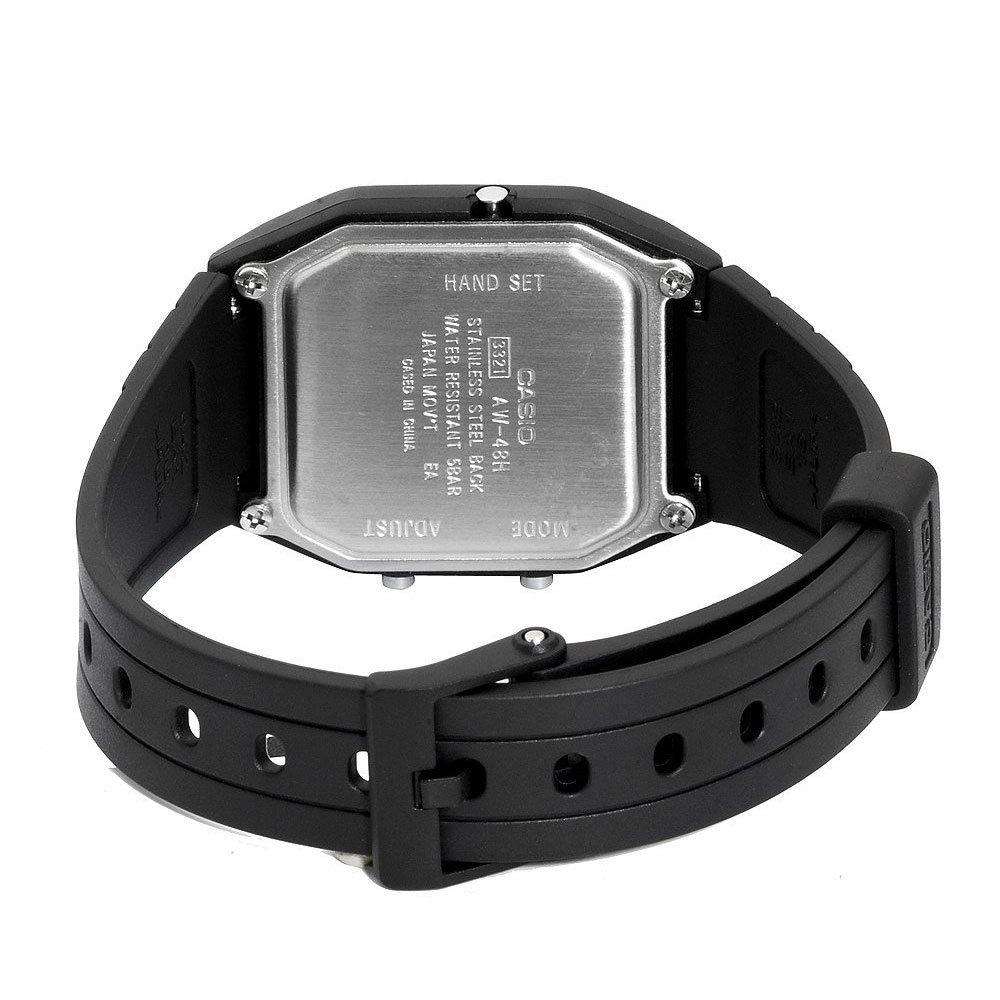 Casio AW-48HE-7AVDF Black Resin Watch for Men and Women-Watch Portal Philippines