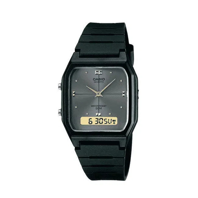 Casio AW-48HE-8AVDF Grey/Black Resin Watch Unisex-Watch Portal Philippines