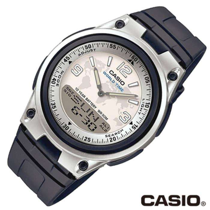 Casio AW-80-7A2 Black Resin Watch for Men and Women-Watch Portal Philippines