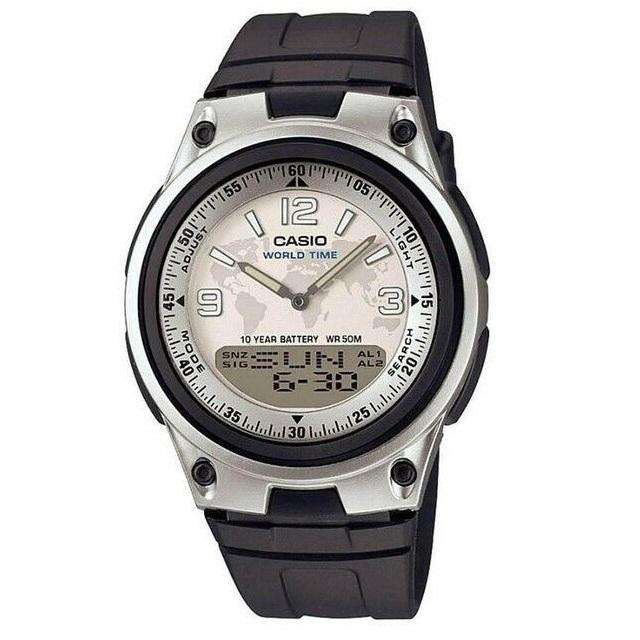 Casio AW-80-7A2 Black Resin Watch for Men and Women-Watch Portal Philippines