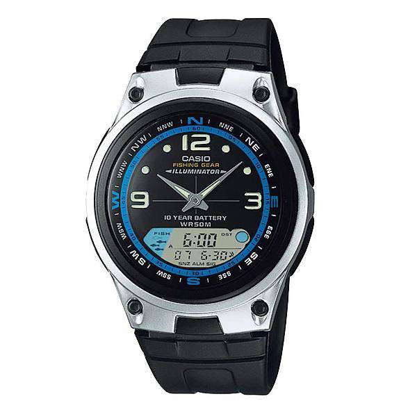 Casio AW-82-1AVDF Black Resin Watch for Men and Women-Watch Portal Philippines