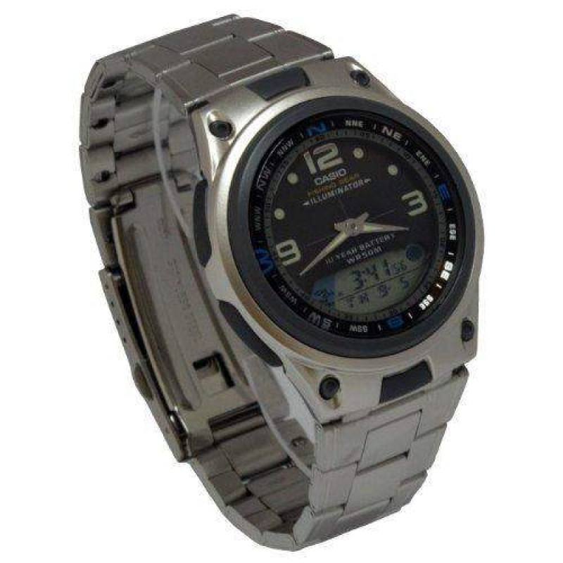 Casio AW-82D-1AV Silver Stainless Steel Strap Watch for Men-Watch Portal Philippines