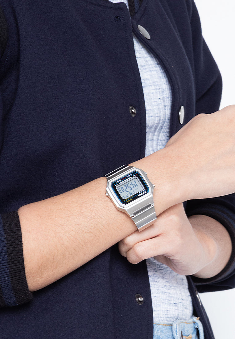 Casio B650WD-1A Digital Stainless Steel Strap Watch-Watch Portal Philippines