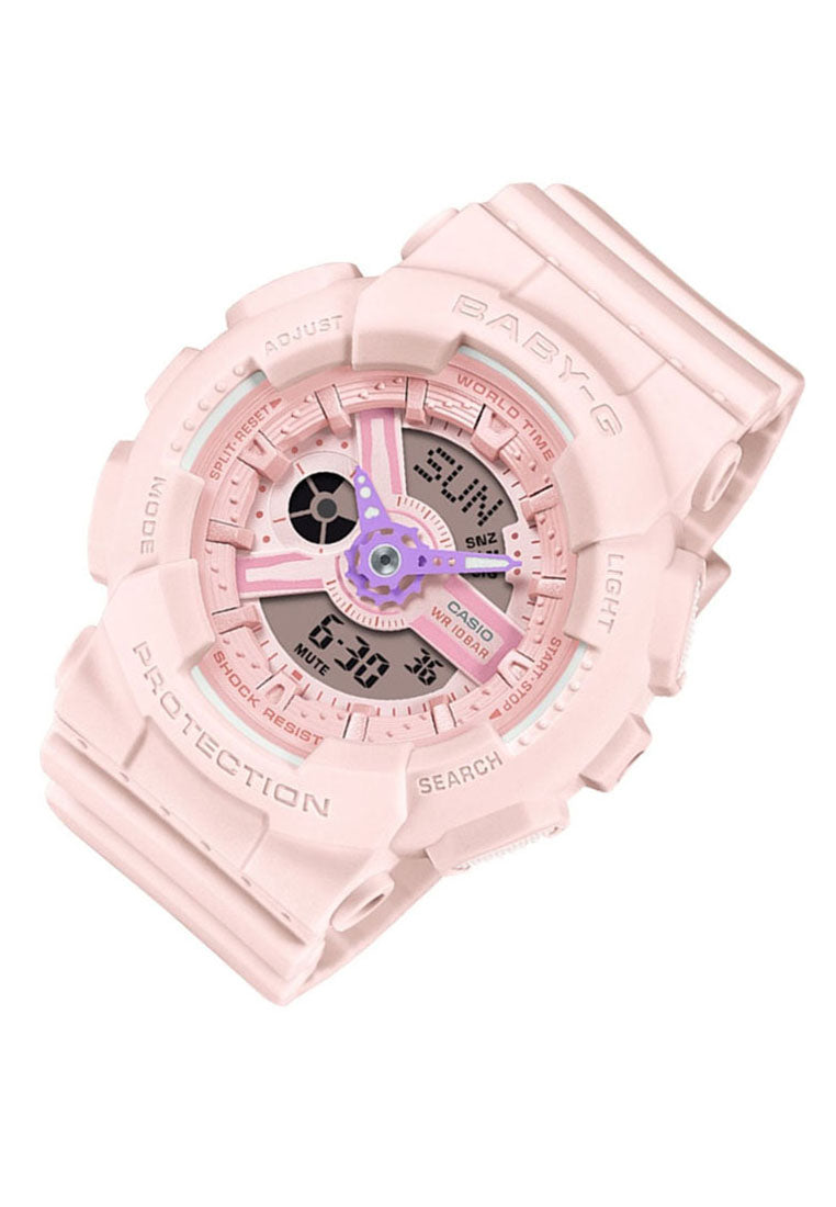 Casio Baby-g BA-110AH-4A Digital Analog Rubber Strap Watch for Women-Watch Portal Philippines