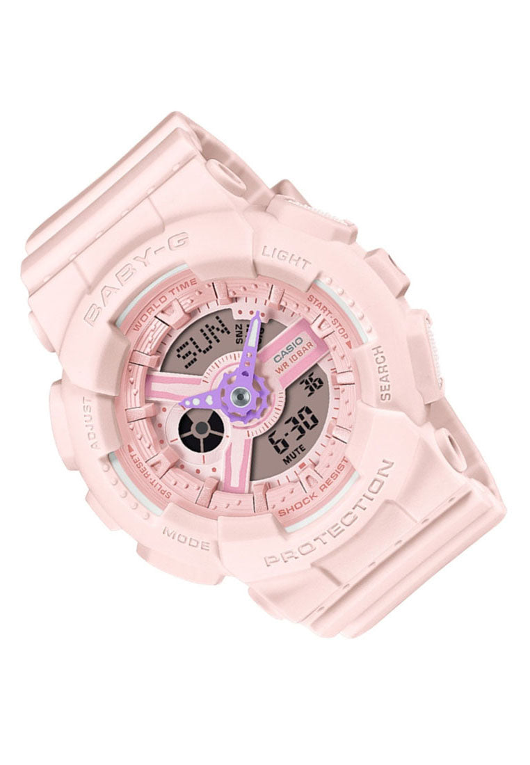 Casio Baby-g BA-110AH-4A Digital Analog Rubber Strap Watch for Women-Watch Portal Philippines