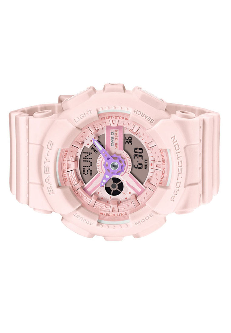 Casio Baby-g BA-110AH-4A Digital Analog Rubber Strap Watch for Women-Watch Portal Philippines