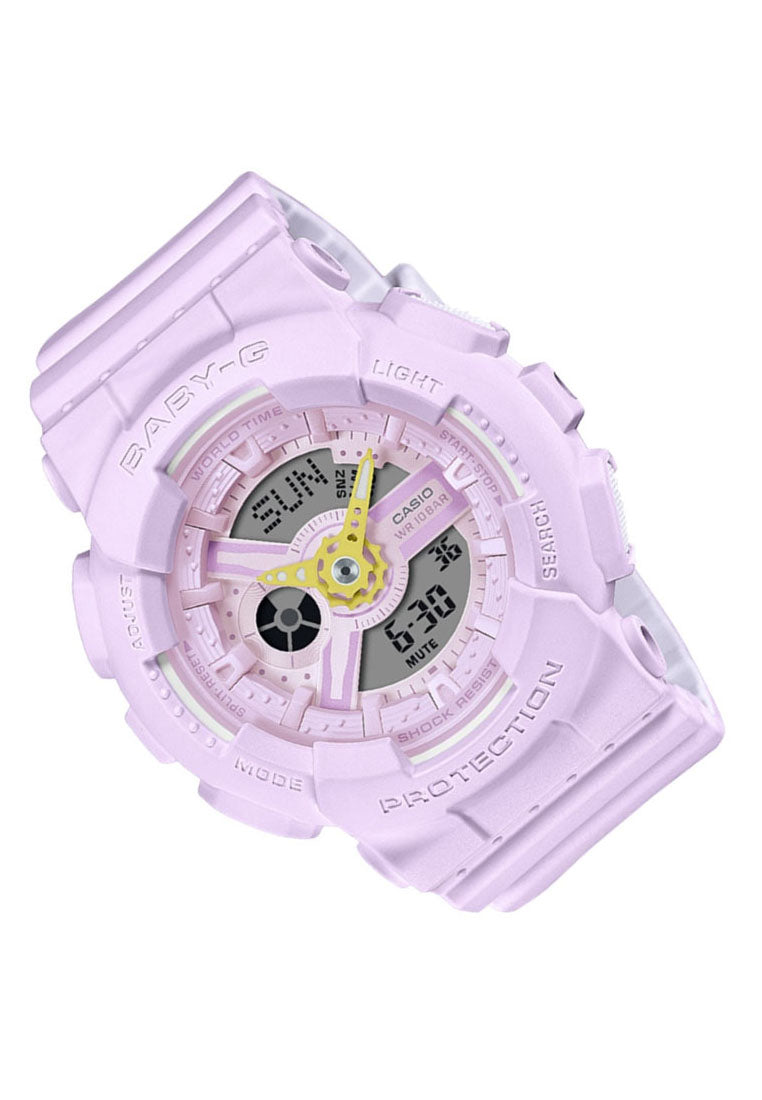 Casio Baby-g BA-110AH-6A Digital Analog Rubber Strap Watch for Women-Watch Portal Philippines