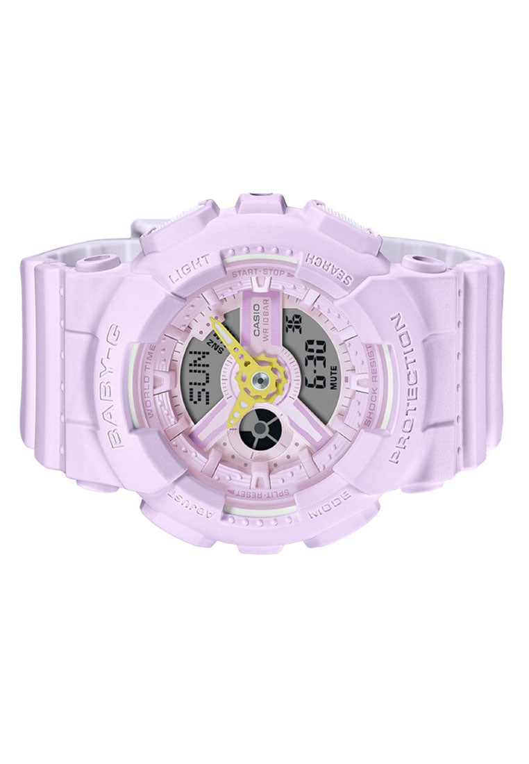 Casio Baby-g BA-110AH-6A Digital Analog Rubber Strap Watch for Women-Watch Portal Philippines
