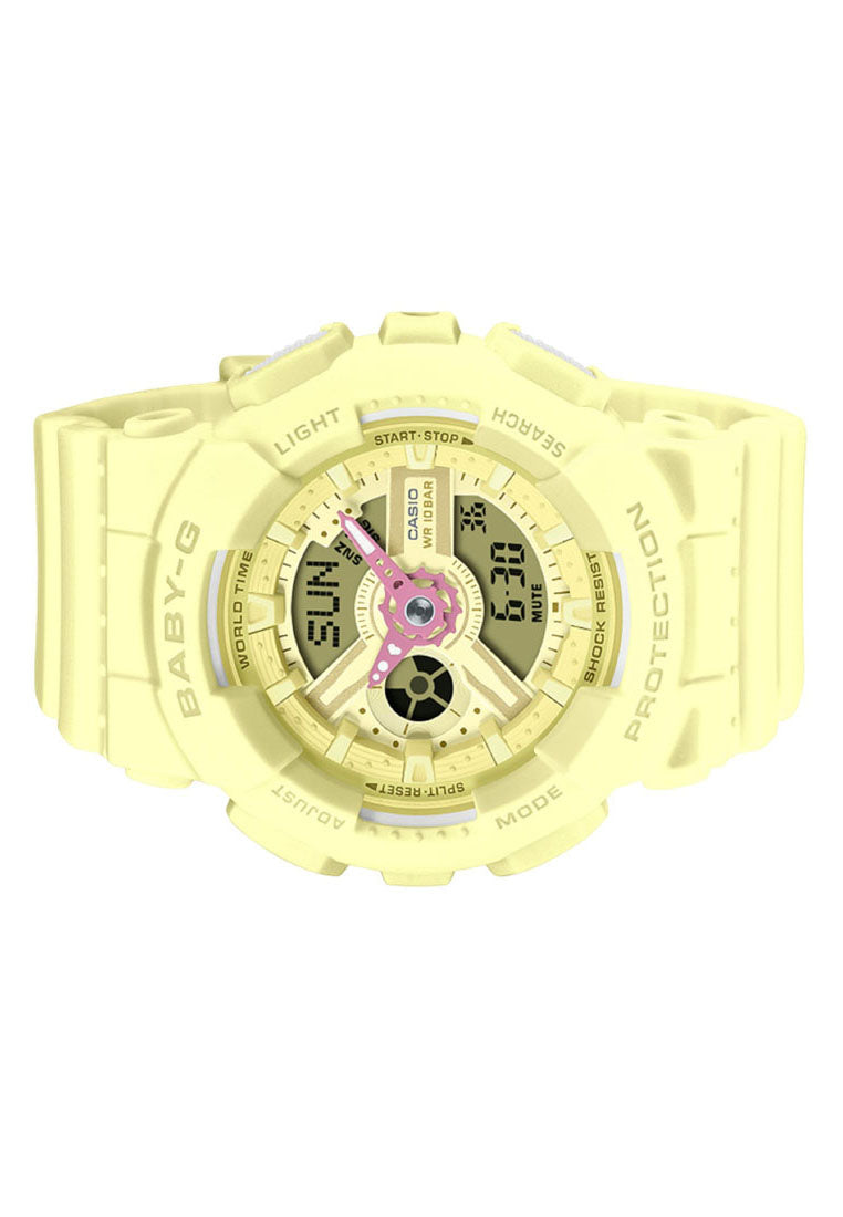 Casio Baby-g BA-110AH-9A Digital Analog Rubber Strap Watch for Women-Watch Portal Philippines