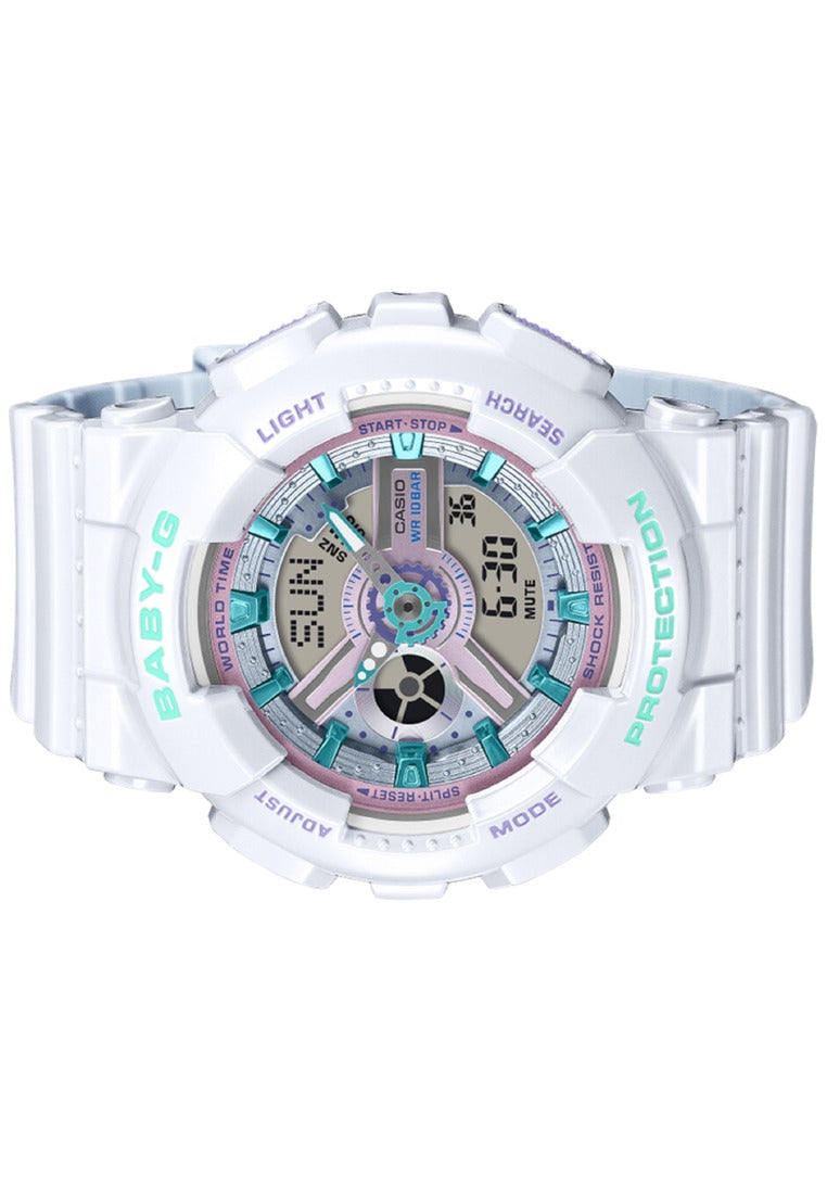 Casio Baby-g BA-110MC-7ADR Rubber Strap Digital Analog Watch for Women-Watch Portal Philippines