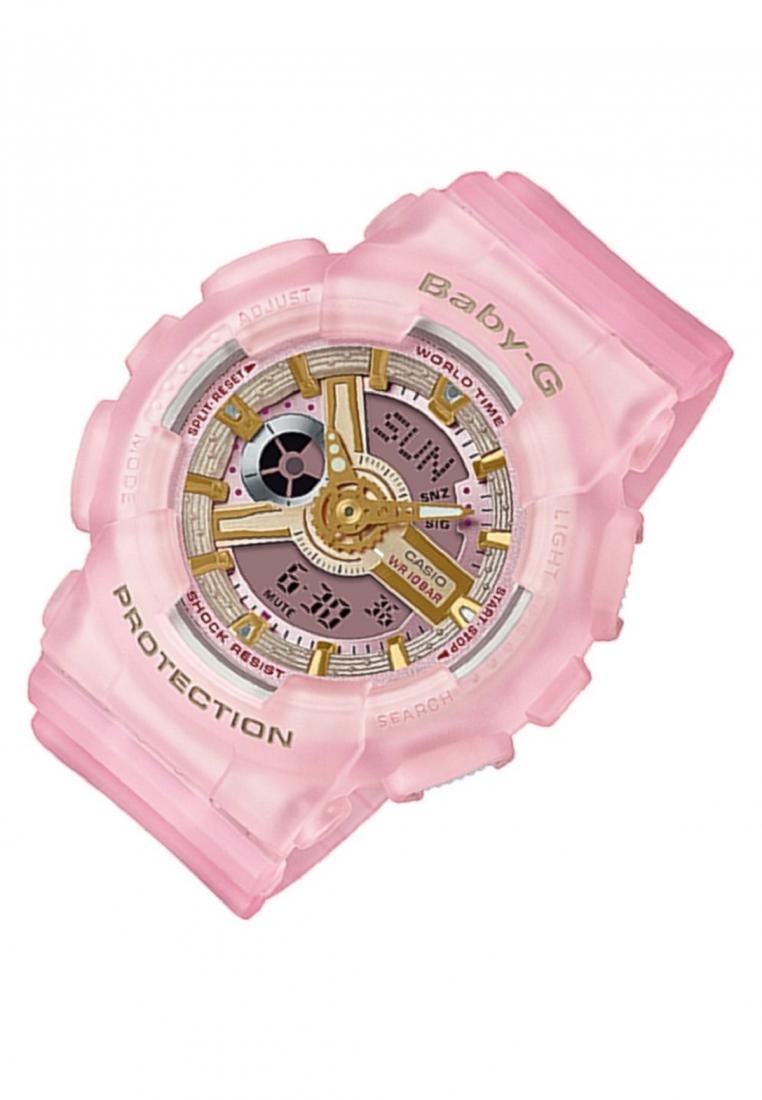 Casio Baby-g BA-110SC-4A Digital Analog Rubber Strap Watch For Women-Watch Portal Philippines