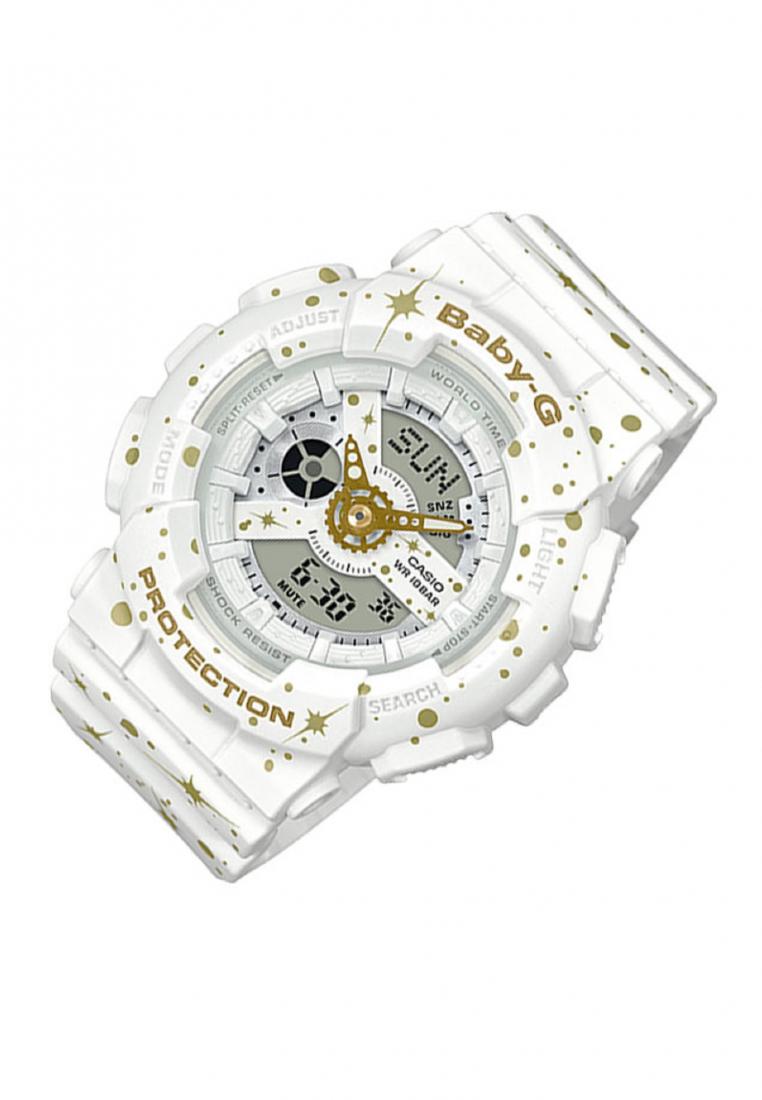 Casio Baby-g BA-110ST-7A Digital Analog Rubber Strap Watch For Women-Watch Portal Philippines