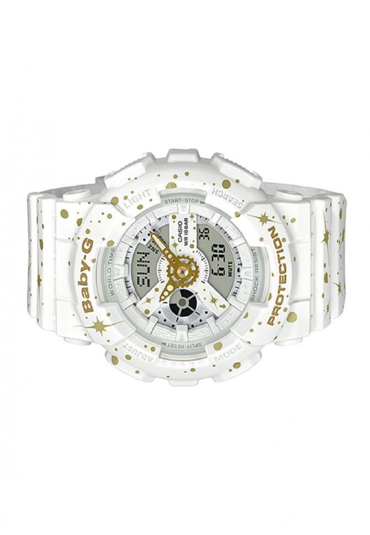 Casio Baby-g BA-110ST-7A Digital Analog Rubber Strap Watch For Women-Watch Portal Philippines