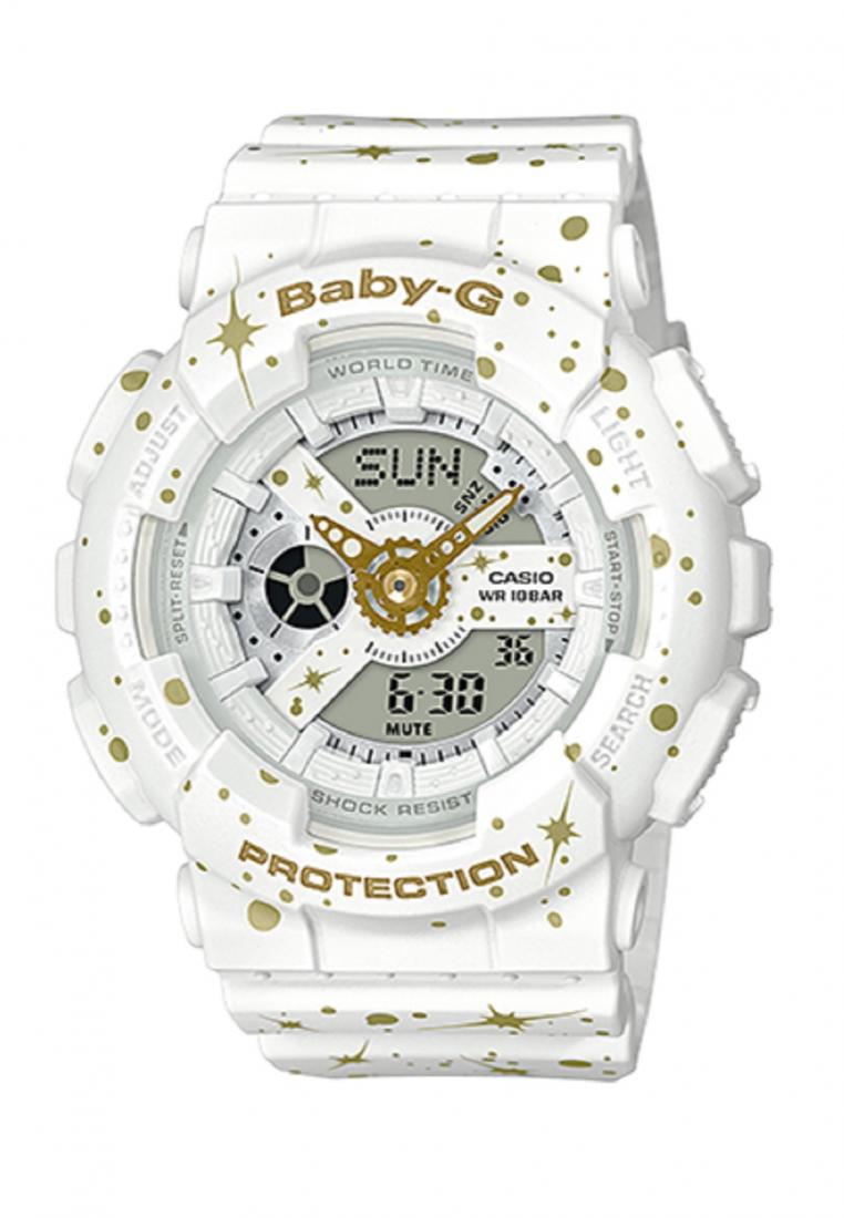 Casio Baby-g BA-110ST-7A Digital Analog Rubber Strap Watch For Women-Watch Portal Philippines