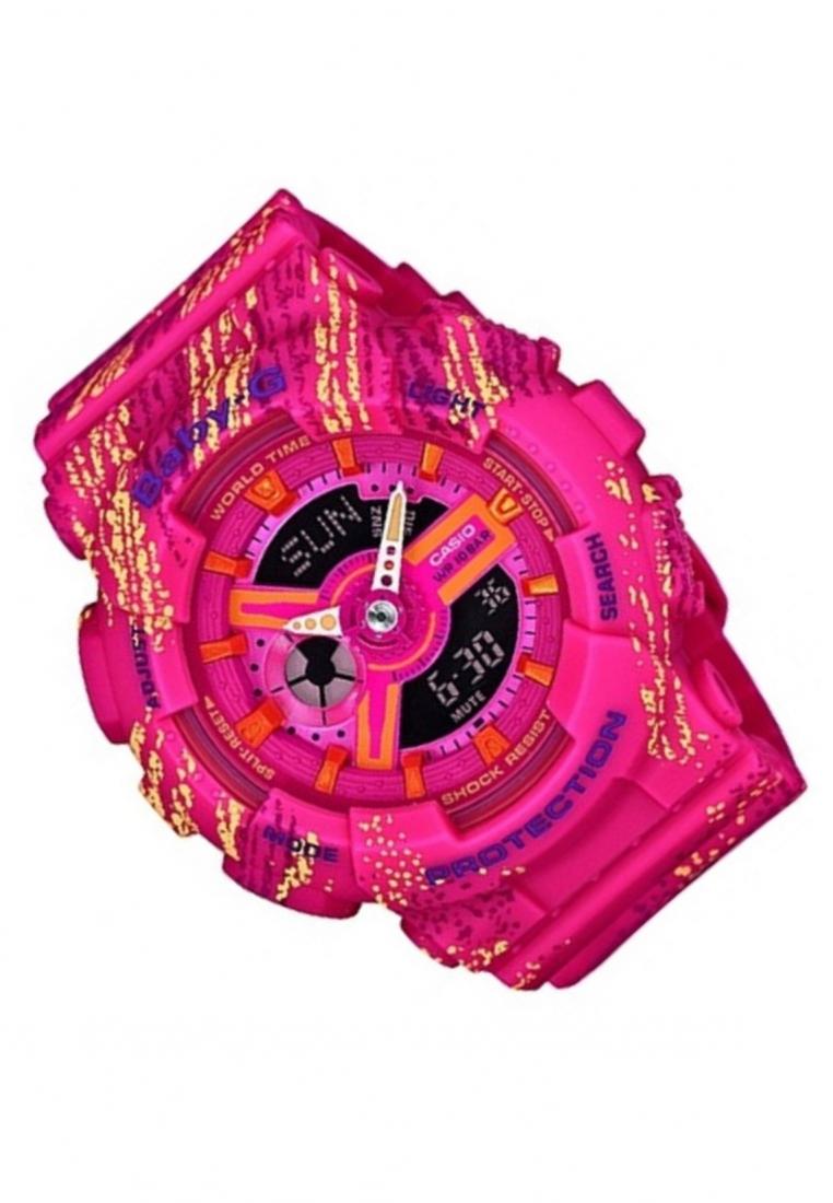 Casio Baby-g BA-110TX-4A Digital Analog Rubber Strap Watch For Women-Watch Portal Philippines