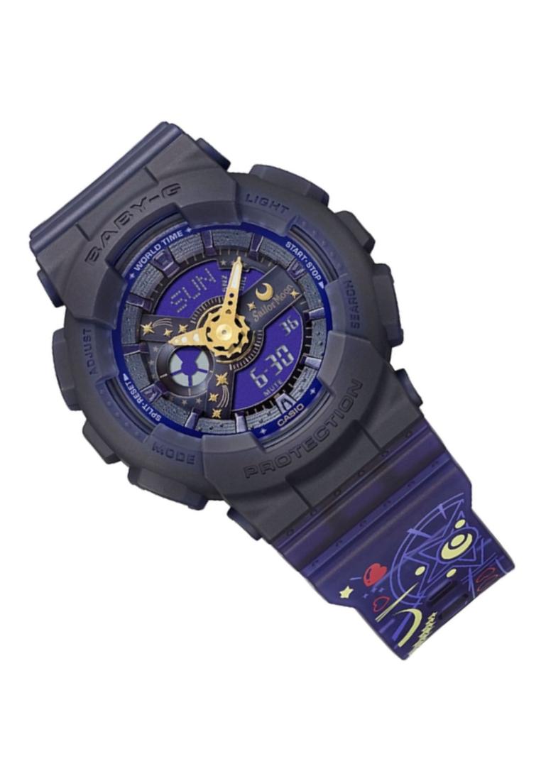 Casio Baby-g BA-110XSM-2A Digital Analog Rubber Strap Watch For Women-Watch Portal Philippines