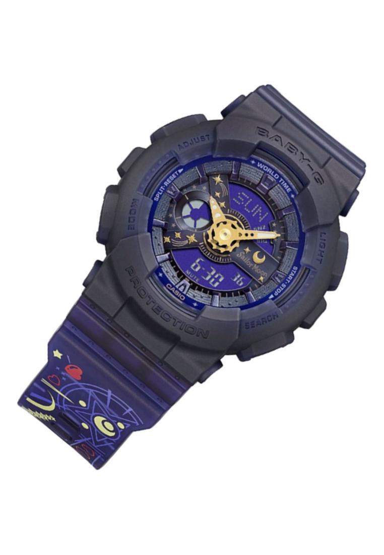 Casio Baby-g BA-110XSM-2A Digital Analog Rubber Strap Watch For Women-Watch Portal Philippines