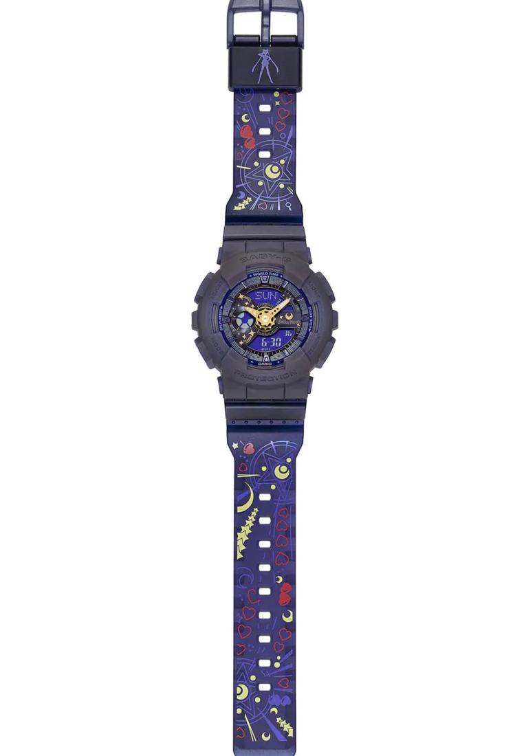Casio Baby-g BA-110XSM-2A Digital Analog Rubber Strap Watch For Women-Watch Portal Philippines