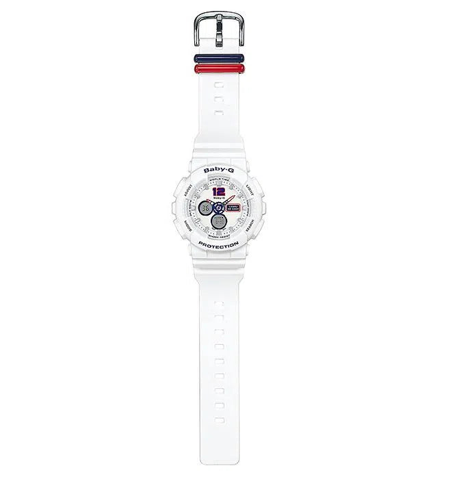 Casio Baby-g BA-120TR-7B Digital Analog Rubber Strap Watch For Women-Watch Portal Philippines