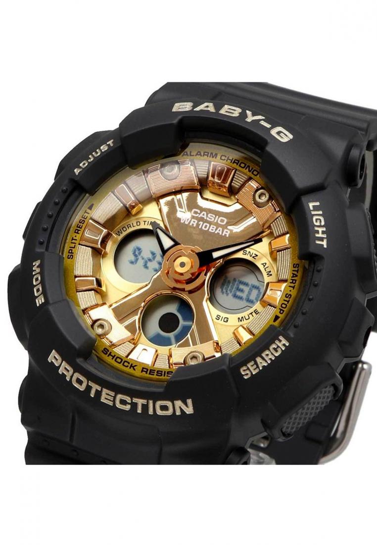 Casio Baby-g BA-130-1A3 Digital Analog Rubber Strap Watch For Women-Watch Portal Philippines
