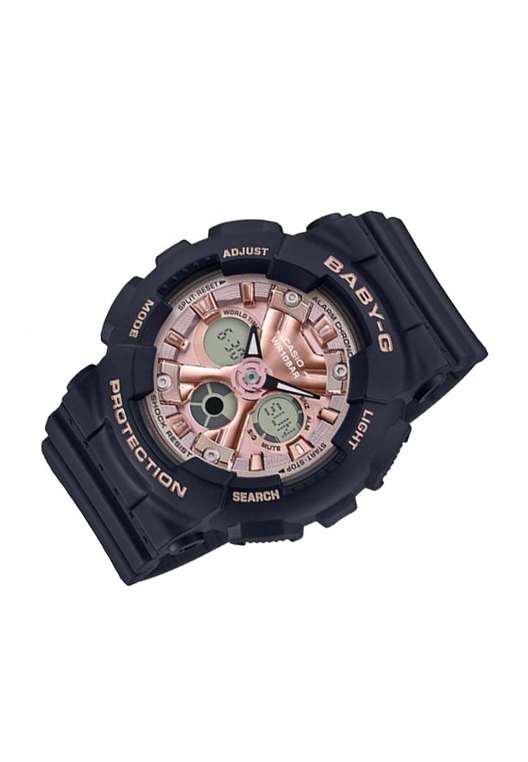 Casio Baby-g BA-130-1A4 Digital Analog Rubber Strap Watch For Women-Watch Portal Philippines