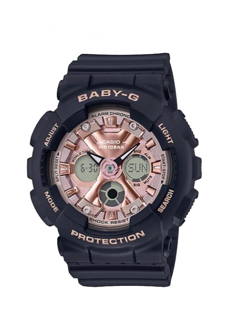 Casio Baby-g BA-130-1A4 Digital Analog Rubber Strap Watch For Women-Watch Portal Philippines