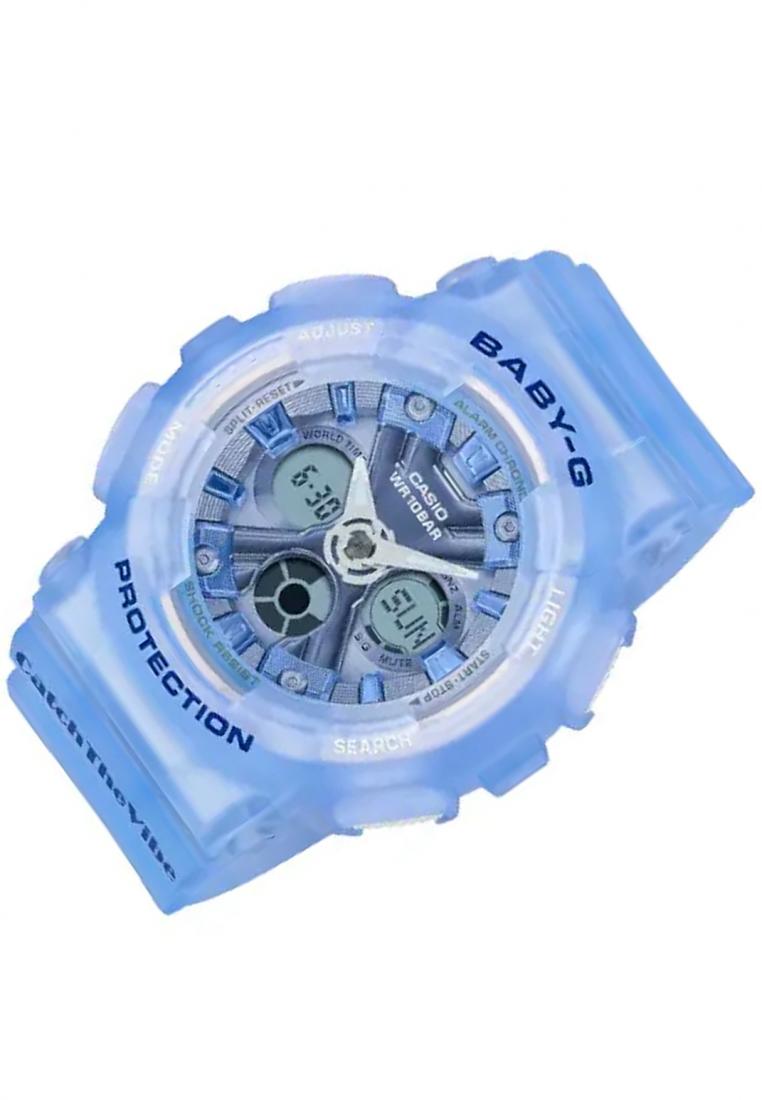 Casio Baby-g BA-130CV-2A Digital Analog Rubber Strap Watch For Women-Watch Portal Philippines