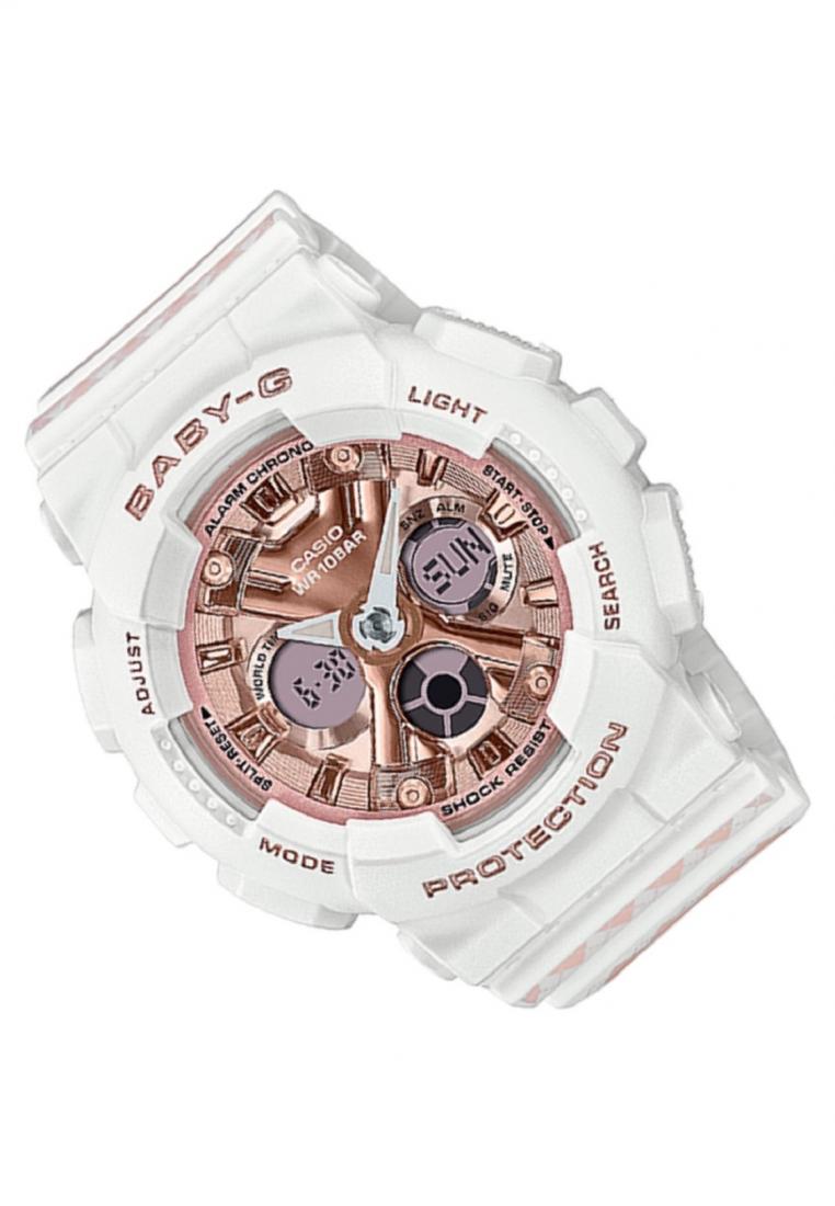 Casio Baby-g BA-130SP-7A Digital Analog Rubber Strap Watch For Women-Watch Portal Philippines