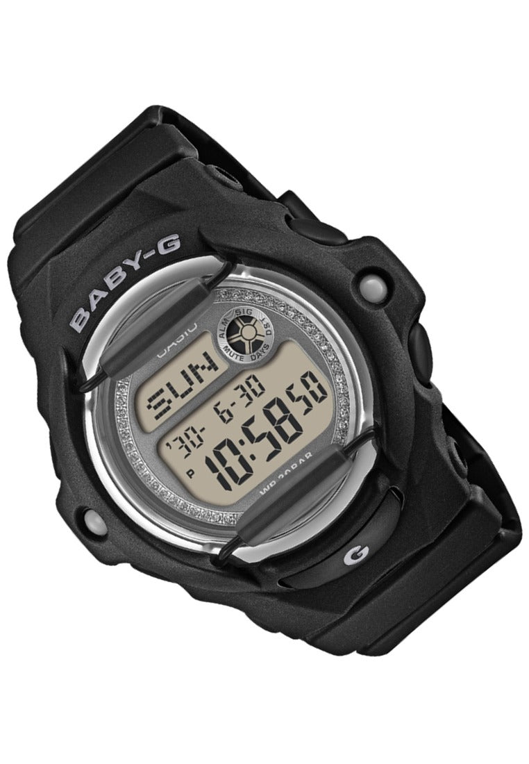 Casio Baby-g BG-169KB-1DR Rubber Strap Digital Watch for Women-Watch Portal Philippines