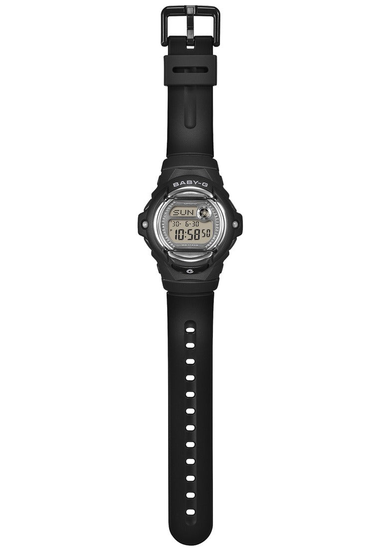 Casio Baby-g BG-169KB-1DR Rubber Strap Digital Watch for Women-Watch Portal Philippines