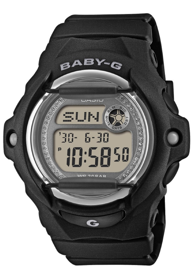 Casio Baby-g BG-169KB-1DR Rubber Strap Digital Watch for Women-Watch Portal Philippines