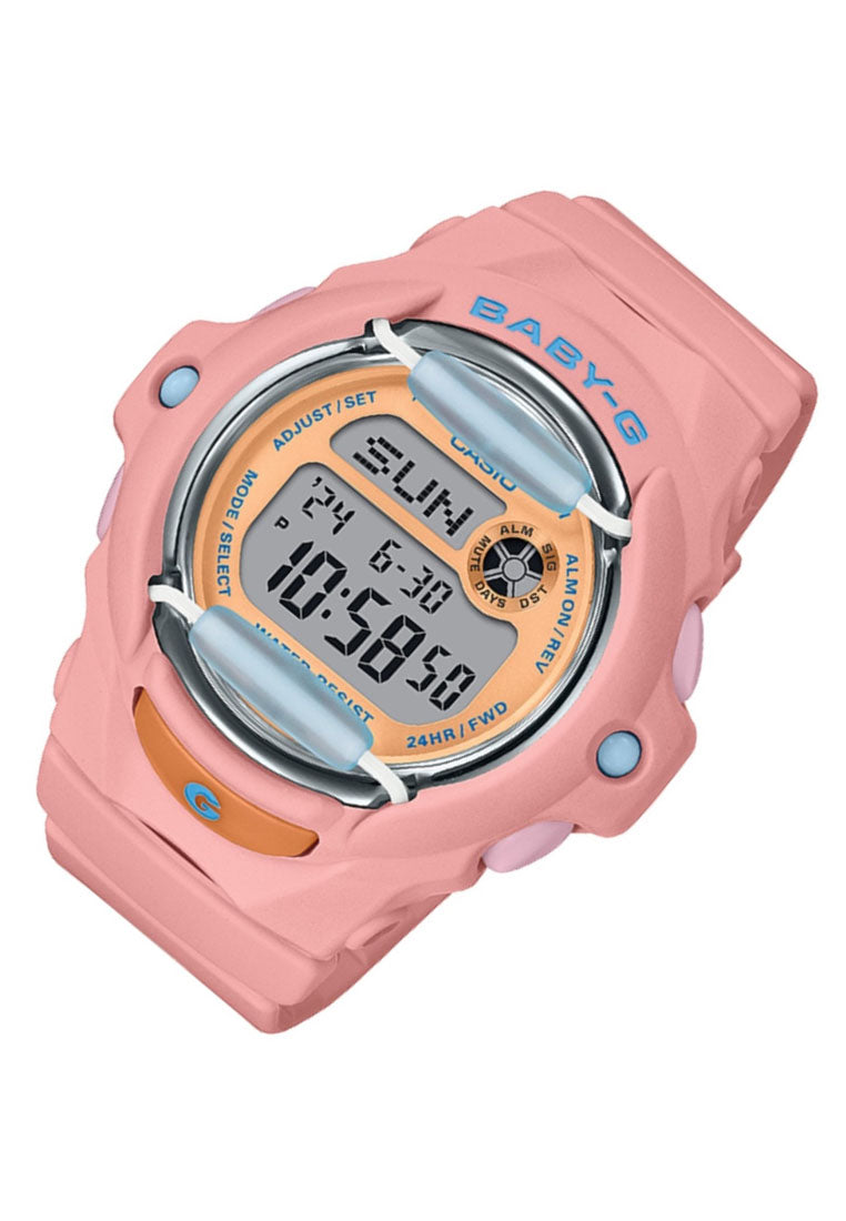 Casio Baby-g BG-169PB-4DR Digital Rubber Strap Watch For Women-Watch Portal Philippines