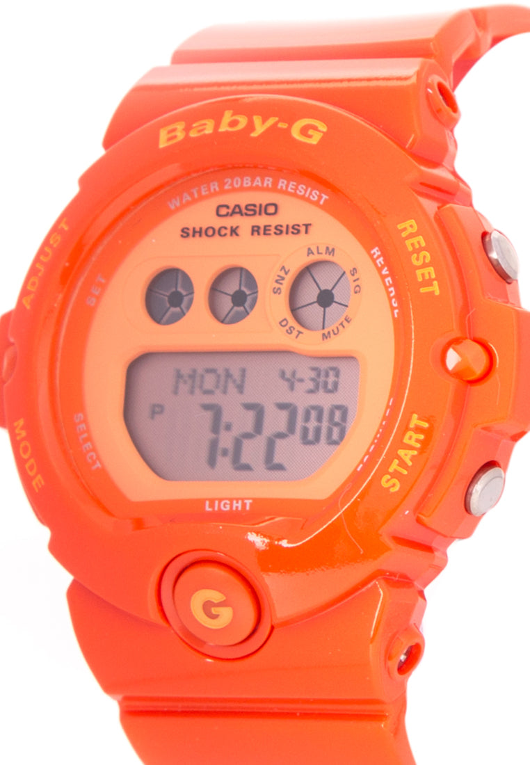 Casio Baby-g BG-6902-4BR Digital Rubber Strap Watch For Women-Watch Portal Philippines