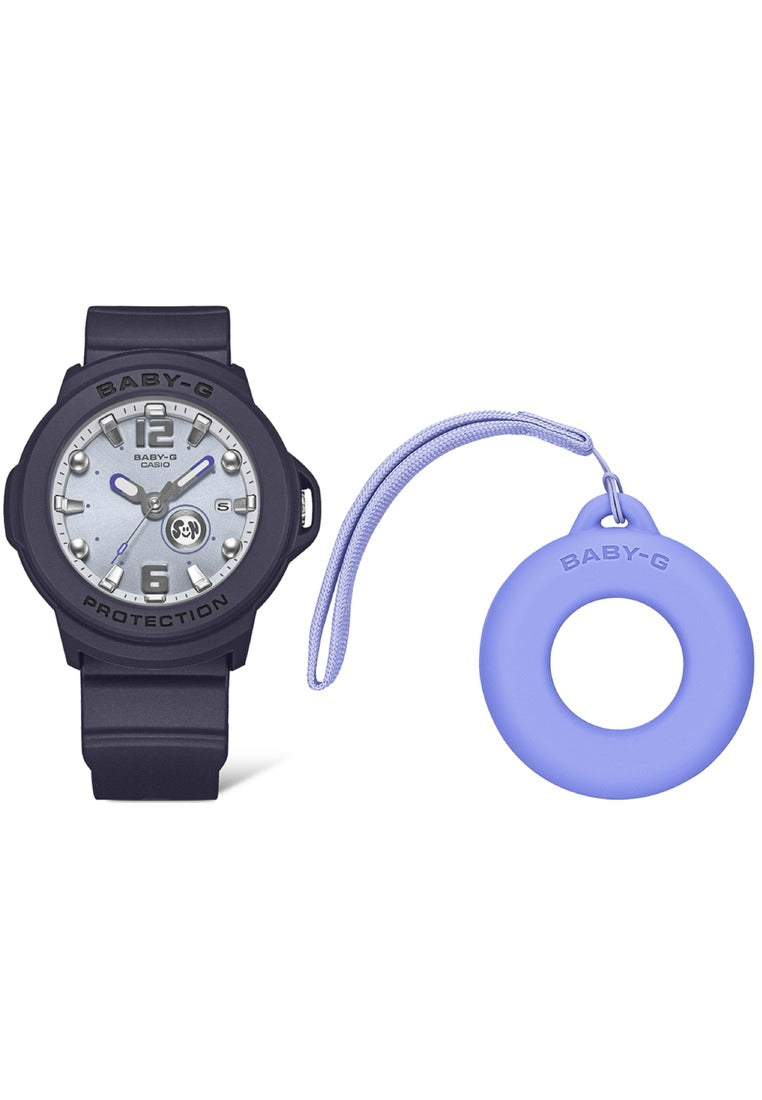 Casio Baby-g BGA-15K-2ADR Rubber Strap Analog Watch for Women-Watch Portal Philippines