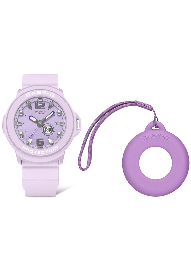Casio Baby-g BGA-15K-6ADR Rubber Strap Analog Watch for Women-Watch Portal Philippines