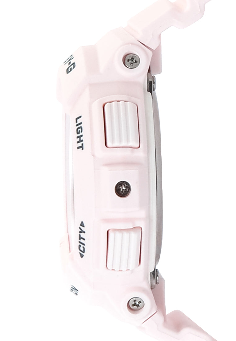 Casio Baby-g BGA-190BE-4A Digital Analog Rubber Strap Watch For Women-Watch Portal Philippines