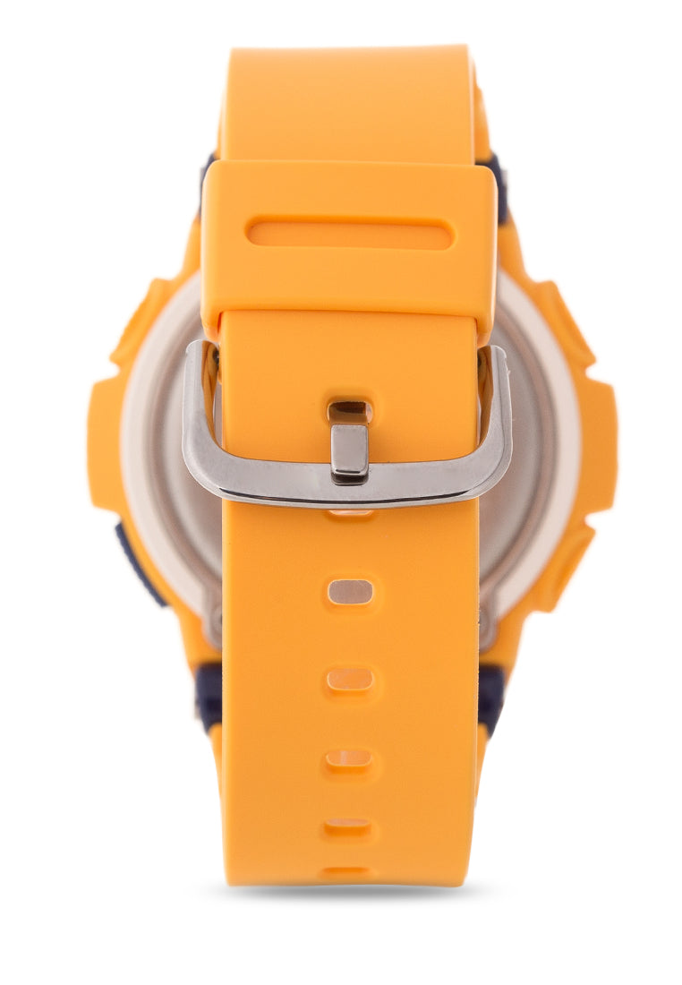 Casio Baby-g BGA-210-4BDR Digital Analog Rubber Strap Watch For Women-Watch Portal Philippines