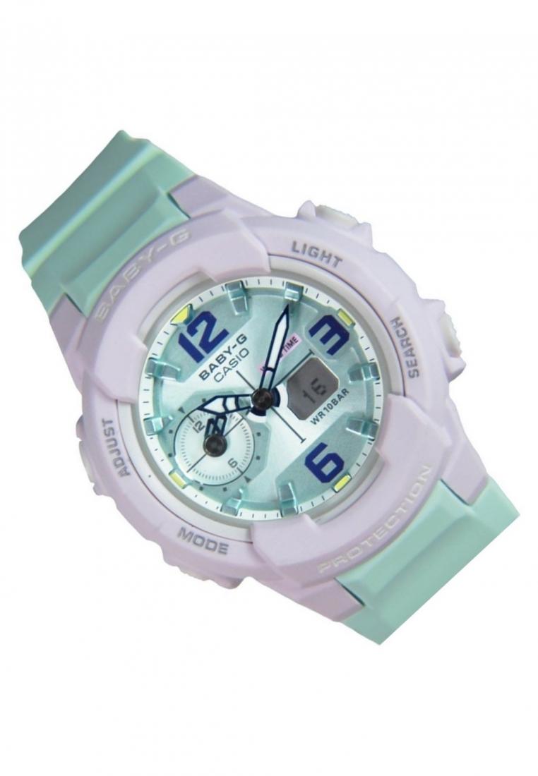 Casio Baby-g BGA-230PC-6B Digital Analog Rubber Strap Watch For Women-Watch Portal Philippines
