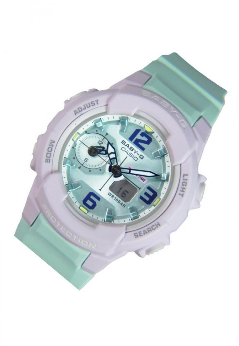 Casio Baby-g BGA-230PC-6B Digital Analog Rubber Strap Watch For Women-Watch Portal Philippines