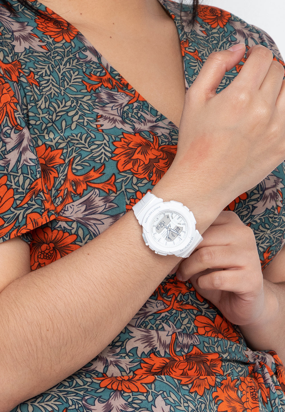 Casio Baby-g BGA-240BC-7A Digital Analog Rubber Strap Watch For Women-Watch Portal Philippines
