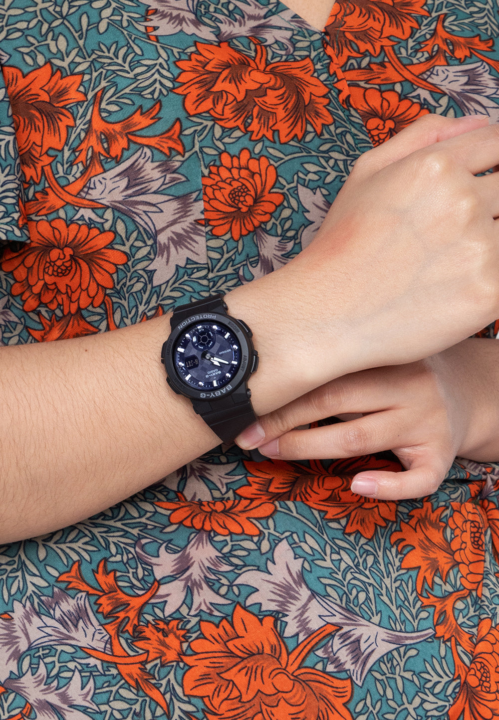 Casio Baby-g BGA-250-1A Digital Analog Rubber Strap Watch For Women-Watch Portal Philippines