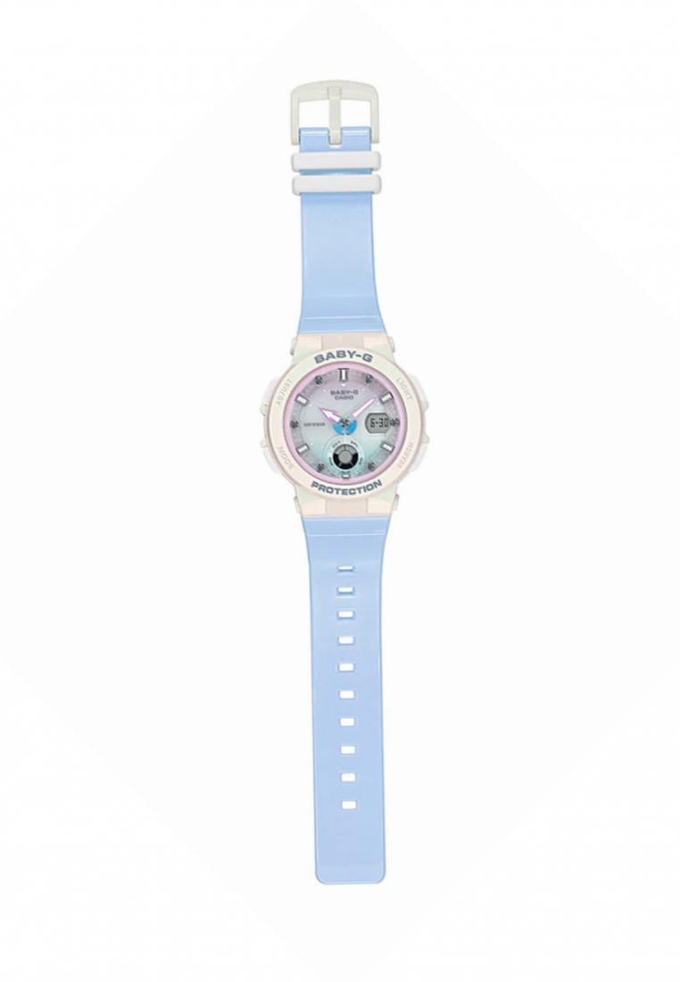 Casio Baby-g BGA-250-7A3 Digital Analog Rubber Strap Watch For Women-Watch Portal Philippines