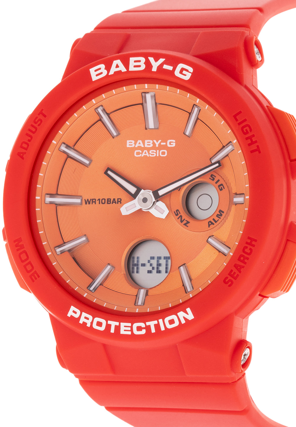 Casio Baby-g BGA-255-4A Digital Analog Rubber Strap Watch For Women-Watch Portal Philippines