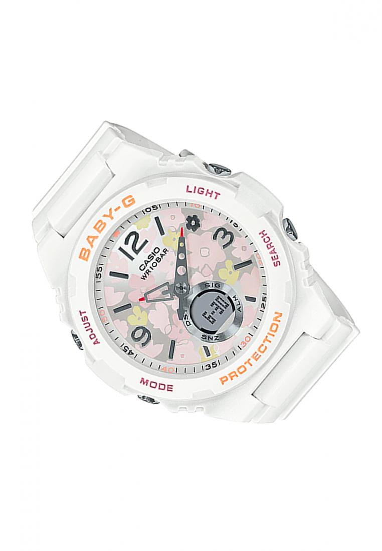Casio Baby-g BGA-260FL-7A Digital Analog Rubber Strap Watch For Women-Watch Portal Philippines