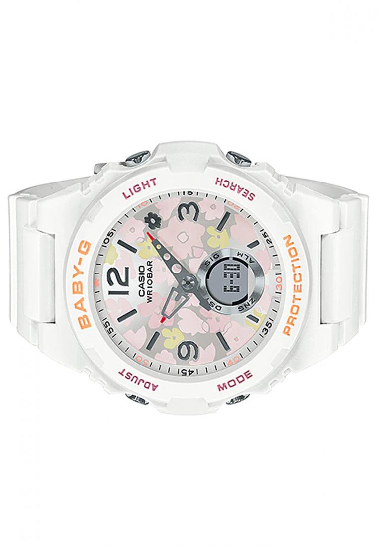 Casio Baby-g BGA-260FL-7A Digital Analog Rubber Strap Watch For Women-Watch Portal Philippines