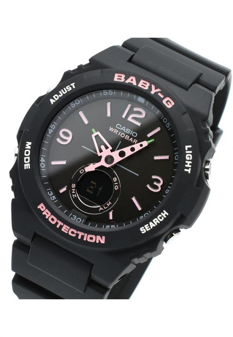 Casio Baby-g BGA-260SC-1A Digital Analog Rubber Strap Watch For Women-Watch Portal Philippines