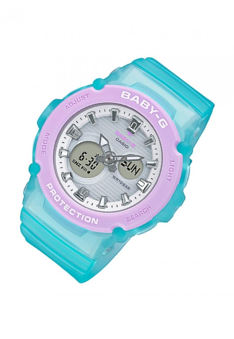 Casio Baby-g BGA-270-2A Digital Analog Rubber Strap Watch For Women-Watch Portal Philippines